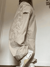 Drawstring Low Waist Baggy Cargo Pants